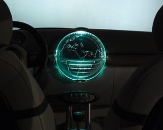 Mini Off-Road Crossover Concept Includes Laser-Projected 3D In-Car Entertainment Globe