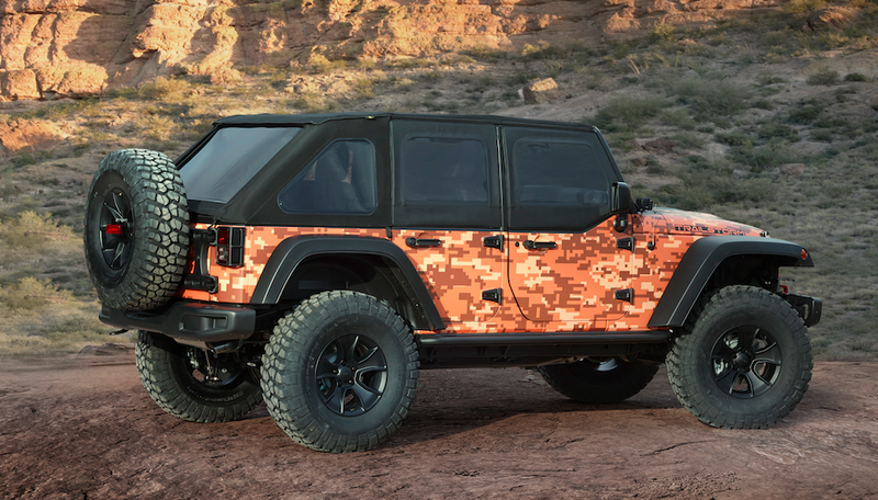 The Jeep Trailstorm Concept Is A Rolling Mopar Catalog Built To Climb Rocks