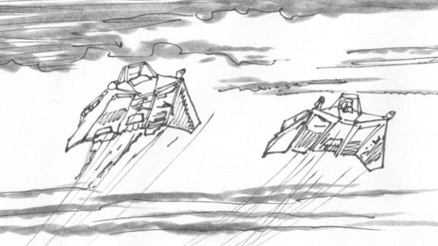 Unseen Empire Strikes Back Storyboards Detailing the Battle of Hoth!
