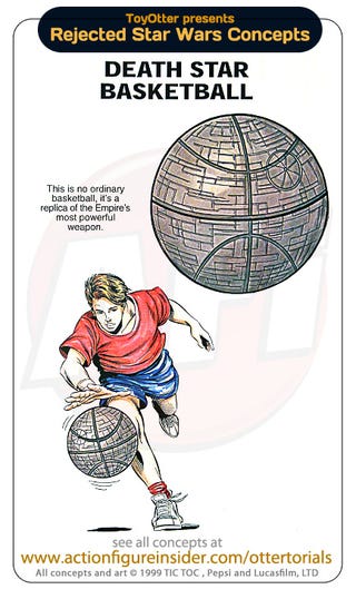 Rejected Star Wars Toys: George Lucas is denying you an inflatable Emperor's Throne!