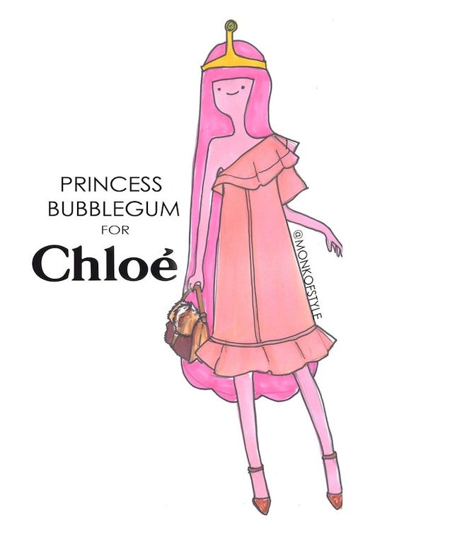 Cartoon Couture Collection gives your favorite cartoon characteres a high fashion makeover