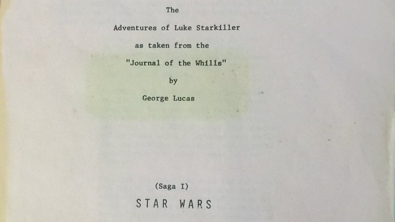 The Chewbacca Actor Is Tweeting Pages From a Very Early, Very Different Script of Star Wars