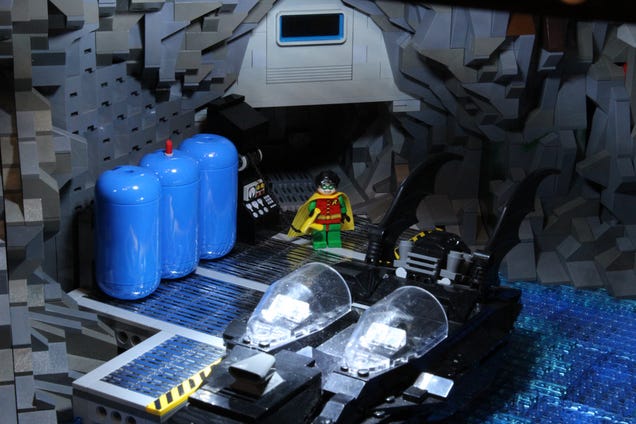 You Have to See This Incredible LEGO Batcave. No Excuses.