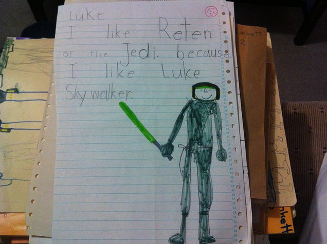 A Child's Sketchbook From the 1980s, Preserved For the 21st Century