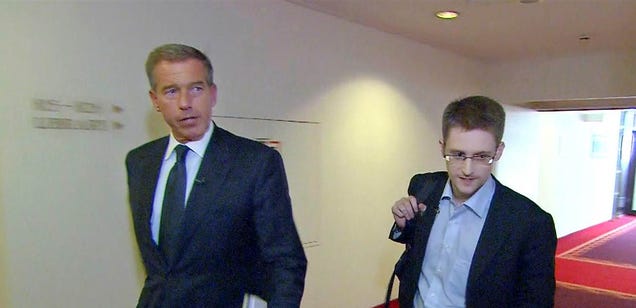 Edward Snowden Brags About Being a Spy to Brian Williams (Update: Video)