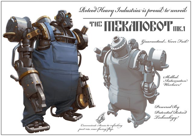 The Art of a Man Working on Blizzard's Next MMO