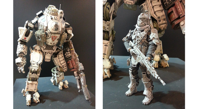 Giant Titanfall Action Figure Dropping On Your Wallet