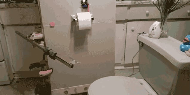 No One Will Ever Make a Better Toilet Paper Self-Dispenser Than This