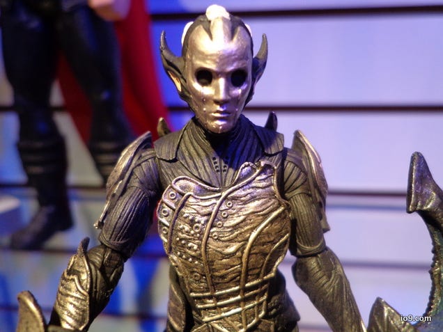 A close-up look at the dead-eyed elves from Thor: The Dark World