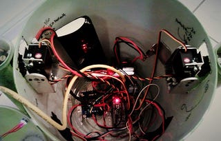 Trash Can Android Robot Can Bust A Move, Won't Check Your Email