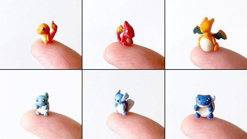 Tiny Pokémon Fit on your Fingertip