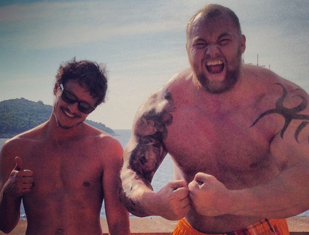Game of Thrones' Mountain and Red Viper Are Buds In Real Life
