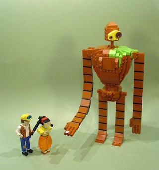 The films of Hayao Miyazaki à la Lego