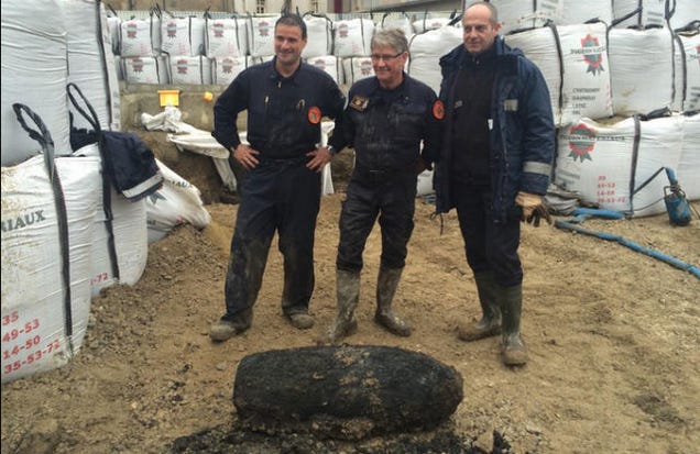 A 500-Pound Bomb from World War II Caused a Mass Evacuation in France