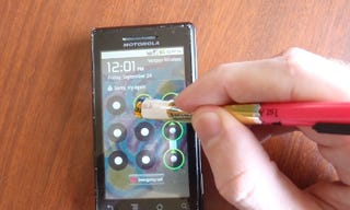 Make a Tablet Stylus Out of a Candy Wrapper