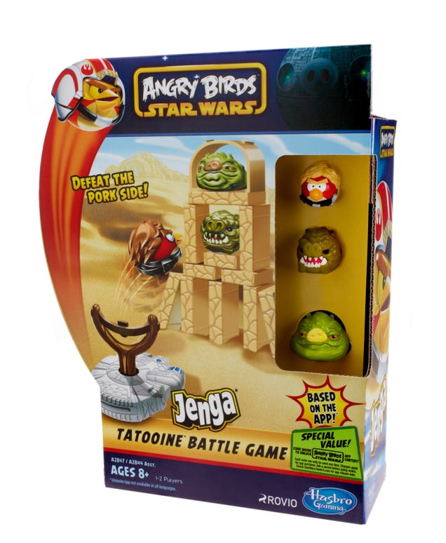 First look at the Angry Birds Star Wars crossover, behold the Pig Star!