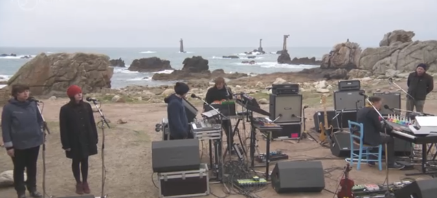 Watch Yann Tiersen Perform A Concert on France's Foggy, Rocky Shore