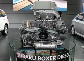 Subaru Boxer Diesel Unveiled For Forester, Impreza And Legacy In Paris