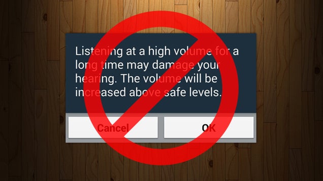 Disable Android's "High Volume Warning" with an Xposed Tweak
