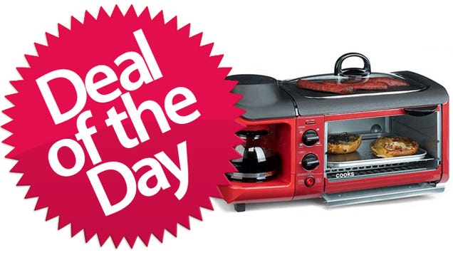 This 3-In-1 Breakfast Center Is Your Never-Need-A-Kitchen-Again Deal of the Day