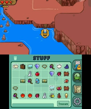 Gaze Upon The Various Shapes Jake Will Take In The 3DS Adventure Time Game