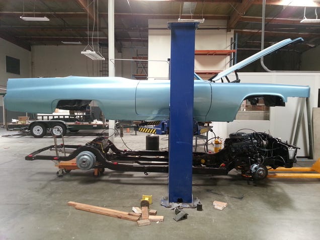 Guys transform old Cadillac into world's fastest hot tub