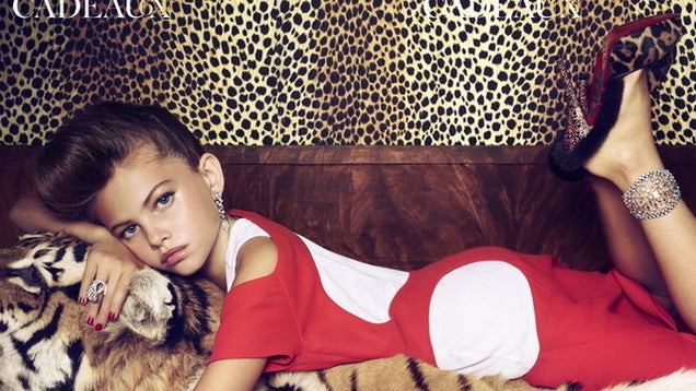 Fashion Industry Salivates Over Creepy Photos Of 10-Year-Old French Girl