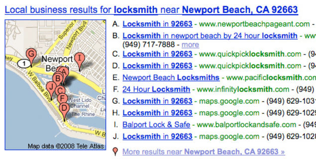 Google gamed by small businesses
