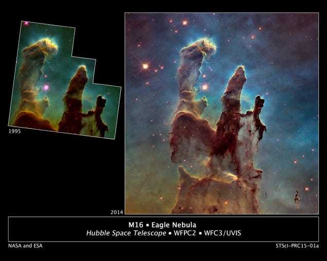 This New, High-Def View of the Eagle Nebula Is Awe-Inspiring