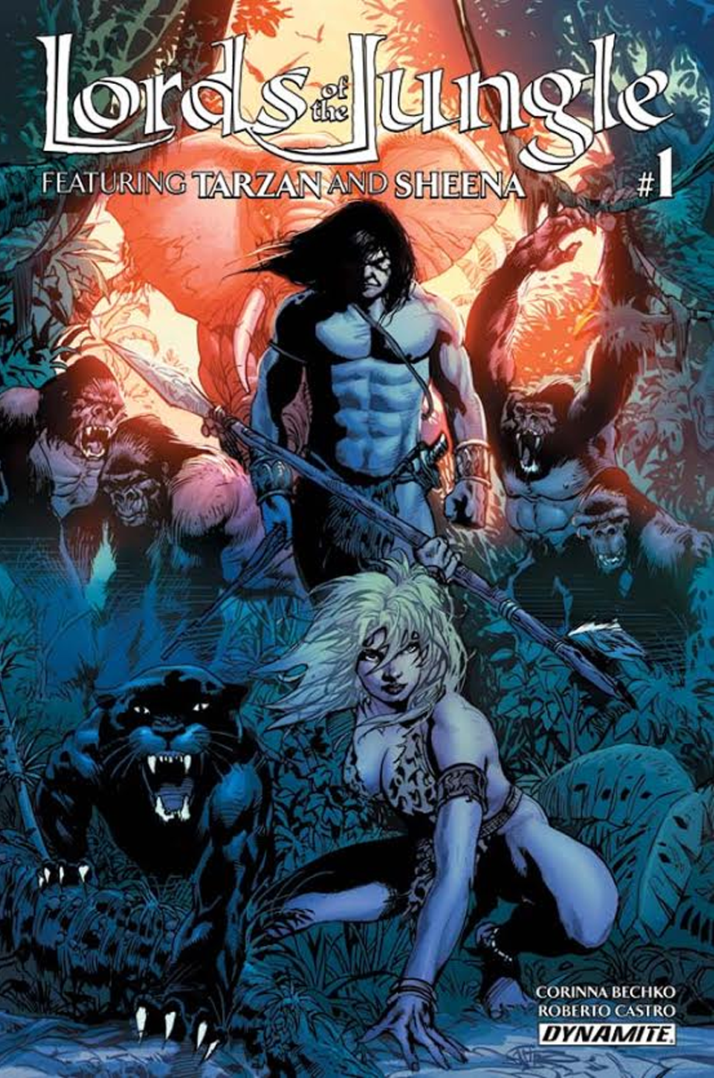 Dynamite's New Tarzan Comic Reunites Him With Sheena, Comics' First-Ever Leading Female Hero