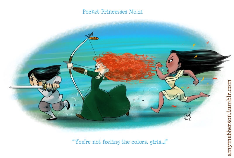 Disney Princesses Don T Always Get Along In These Adorable Comics