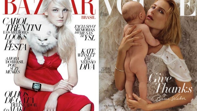 H&M Puts Real Model Heads On Fake Bodies