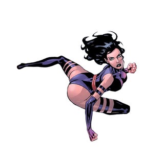 Psylocke's spread-eagle monologue gets the GIF treatment