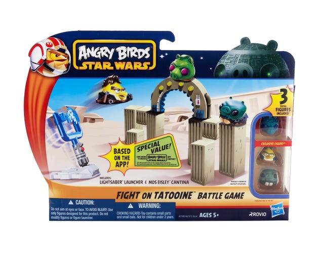 First look at the Angry Birds Star Wars crossover, behold the Pig Star!