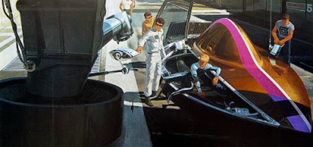 Syd Mead Art for U.S. Steel (1960s)