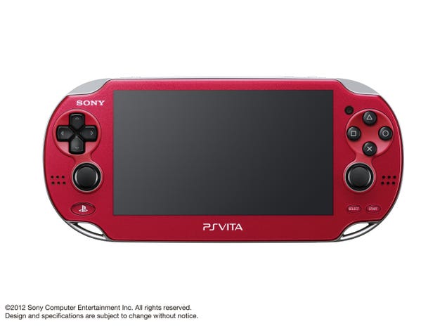 The PlayStation Vita Now Comes in Red and Blue