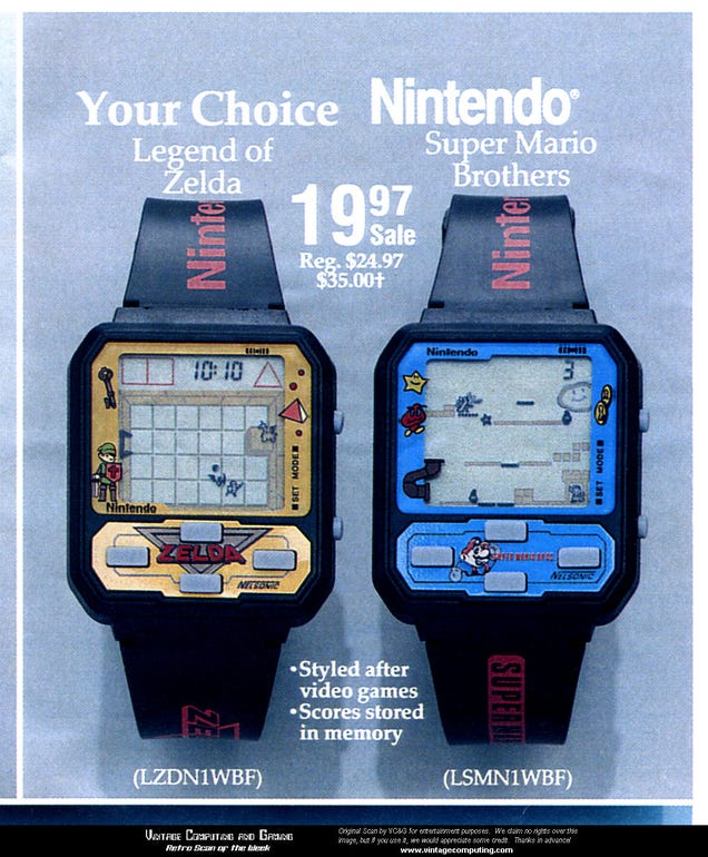 Aquel tiempo en el que Nintendo también hacía "smartwatches"