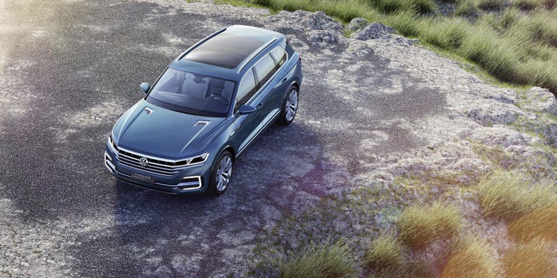 The Volkswagen T-Prime GTE Previews The Big SUV America Demands