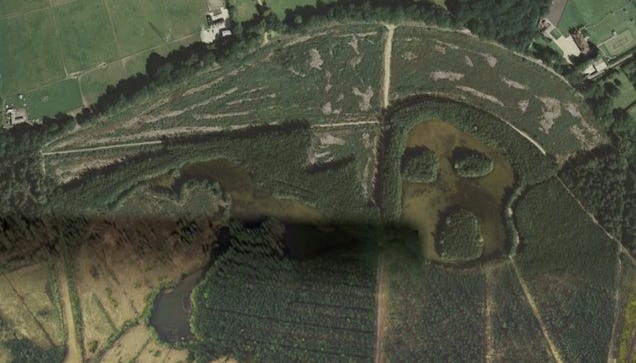 aerial photos of badlands guardian