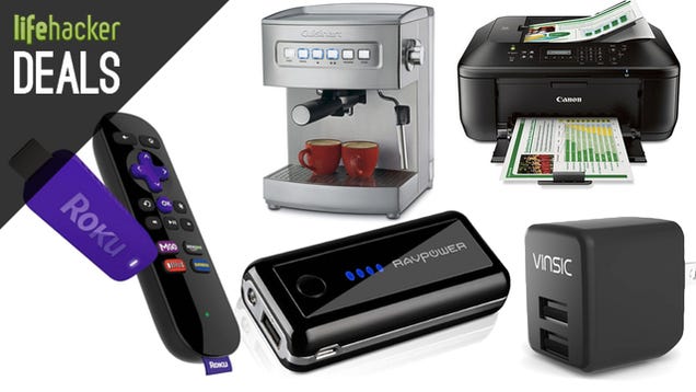 Deals: Roku + Hulu, Wireless Cloud Printer, Programmable Thermostat