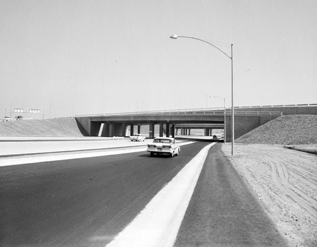 Photos: When Southern California's Freeways Were New (and Empty)