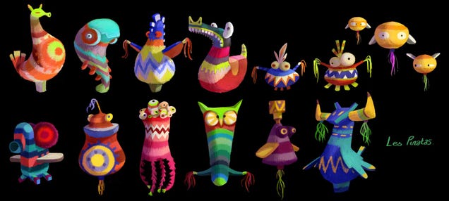 Drown Your Eyeballs in Rayman: Origins' Gorgeous Concept Art