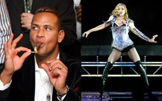 Madonna, A-Rod Reportedly Now Allowed to Touch Each Other's Private Parts Without Consequence