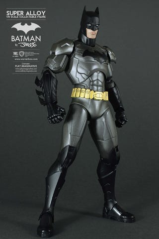 I'm in Love With a Giant Batman Figure That's Made Out of Metal