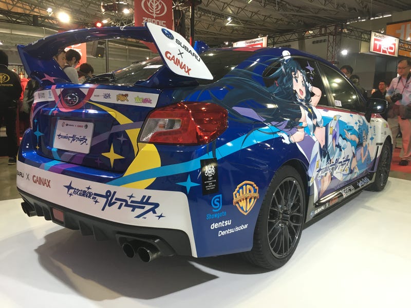 Yes, There Really Is An Official Subaru Anime And This Is Its STI