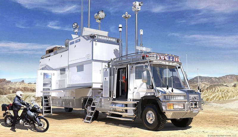 Este camión de alta tecnología para expediciones es el Optimus Prime de las autocaravanas