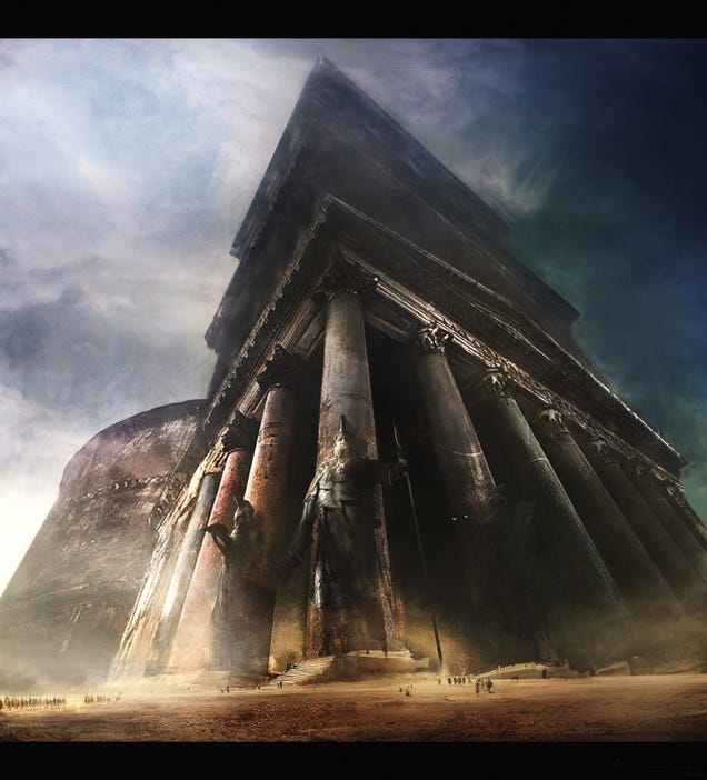 Wrath of the Titans concept art is mythic nightmare fuel