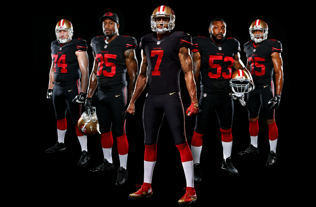 49ers to Wear Black Alternate Uniforms vs. Minnesota Vikings