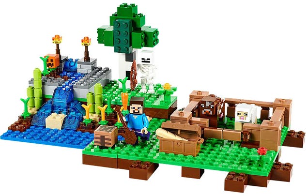 New Lego Minecraft sets available now