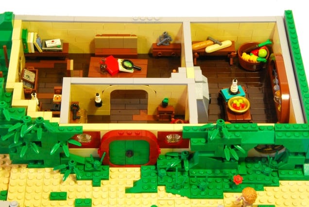 Enormous LEGO Hobbiton Model Goes Ever On And On...